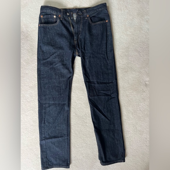 Black denim Levi's 505 34-32 - Picture 3 of 4